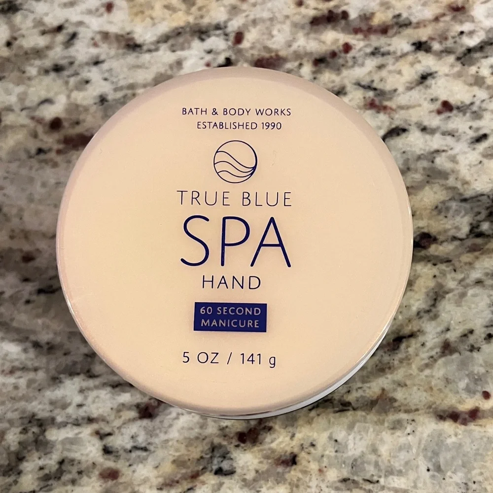 Bath & Body Works True Blue Spa 60 Second Manicure Hand Citrus Shea Vitamin E